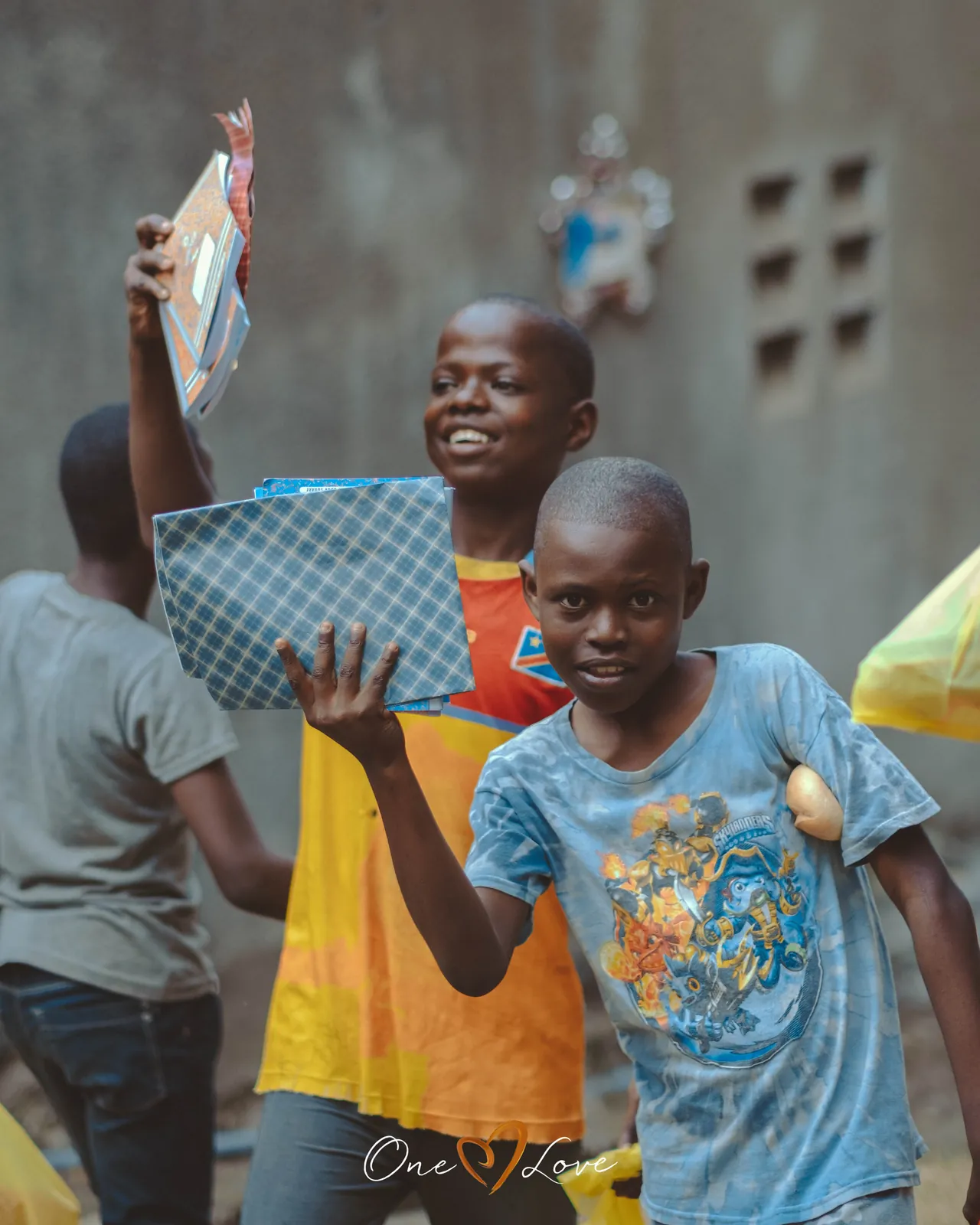 Children at the One Love day centre, September 2022