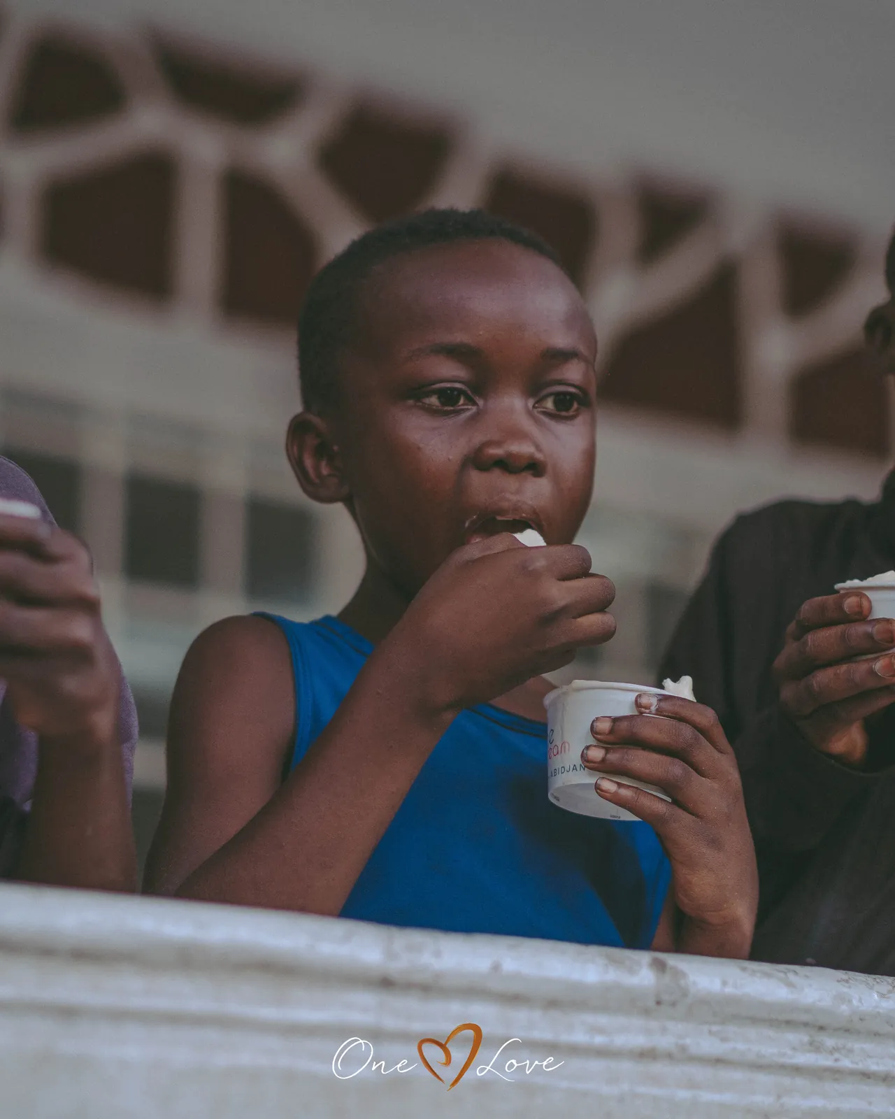 Children at the One Love day centre, November 2022
