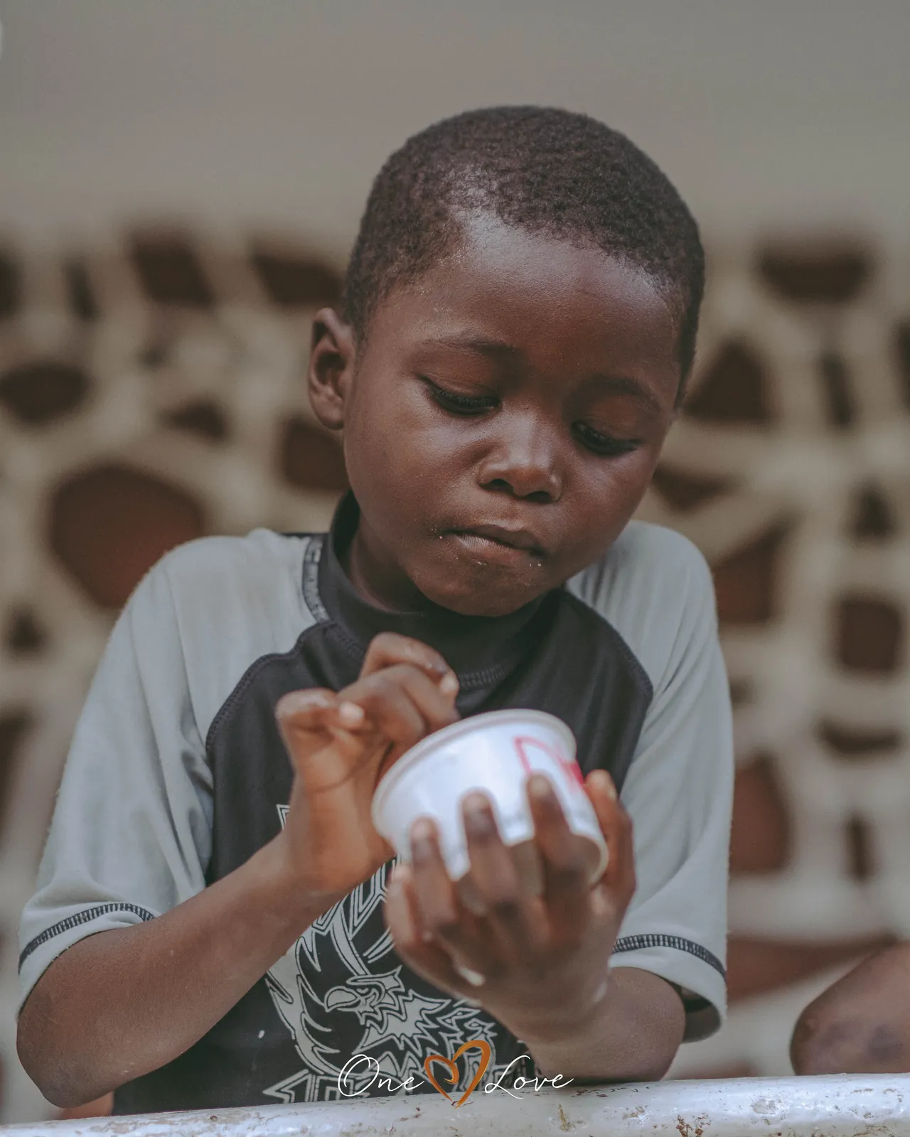 Children at the One Love day centre, November 2022