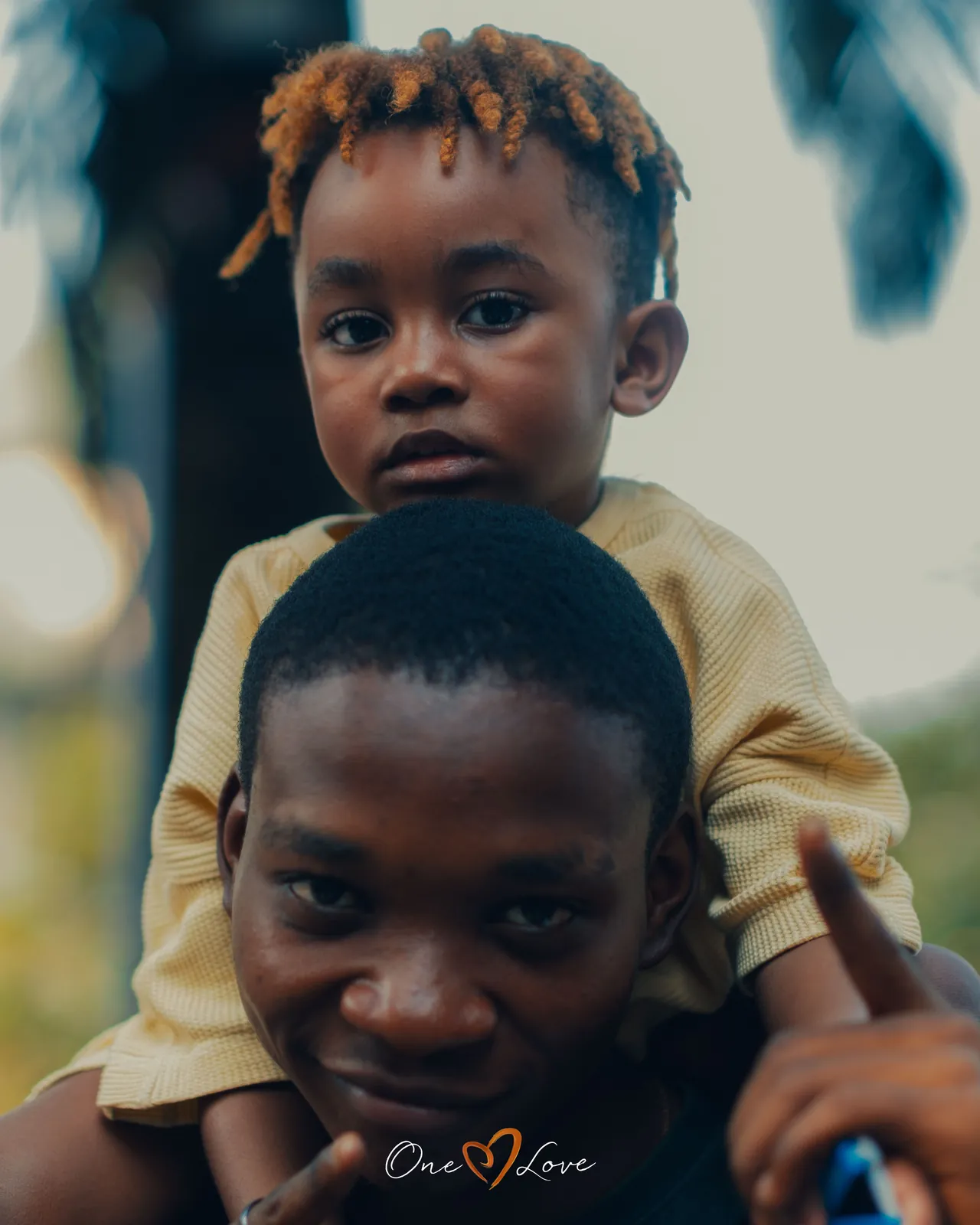 Children at the One Love day centre, 2 September 2023