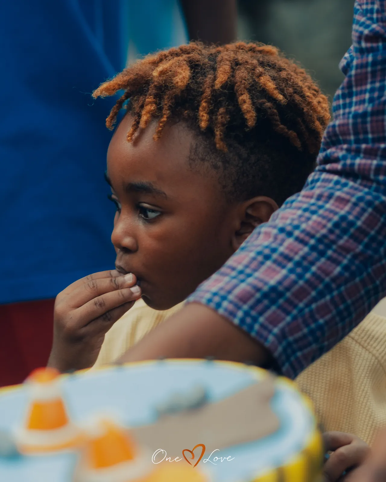Children at the One Love day centre, 2 September 2023
