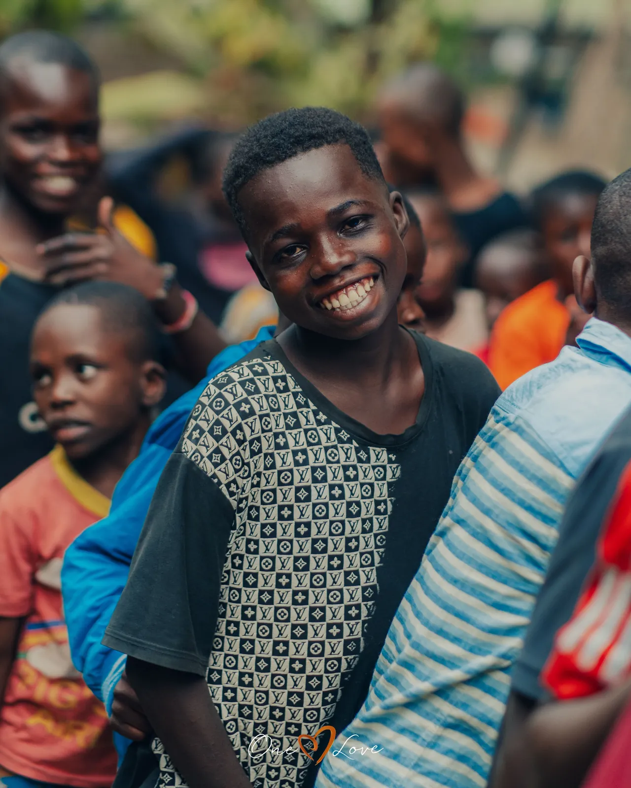Children at the One Love day centre, 17 September 2023