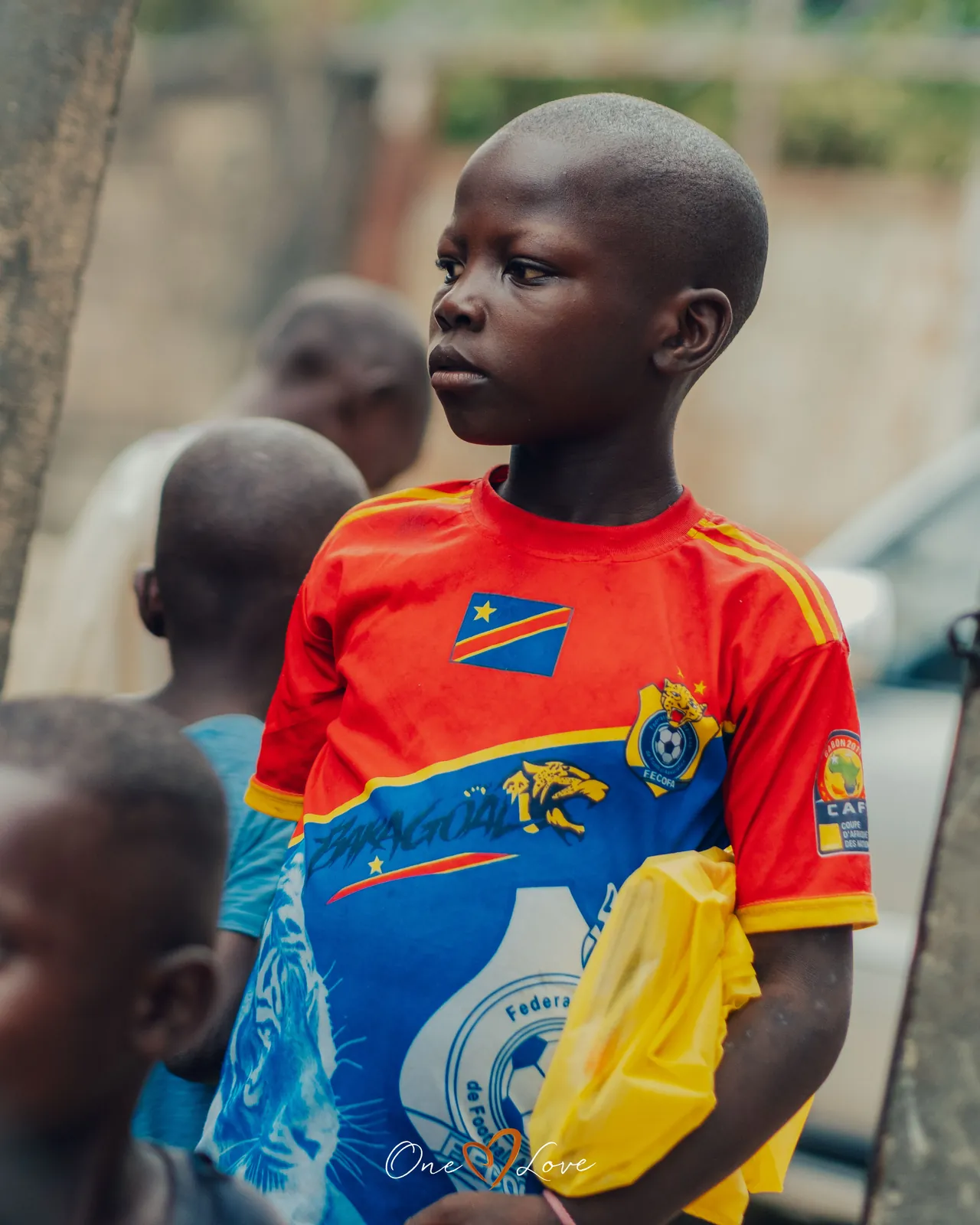 Children at the One Love day centre, 17 September 2023