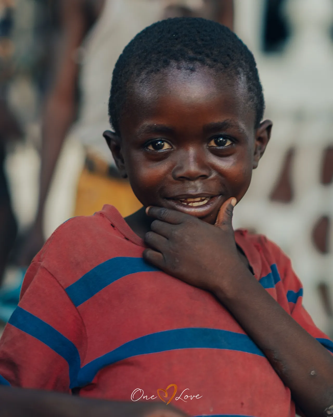 Children at the One Love day centre, 2 December 2023
