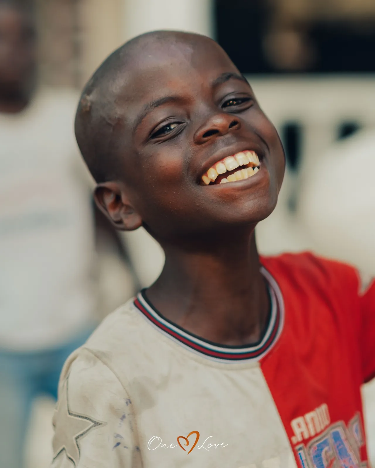 Children at the One Love day centre, 2 December 2023